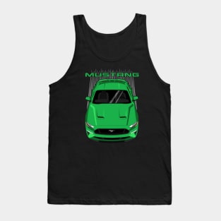 Mustang GT 2018 to 2019 - Green Tank Top